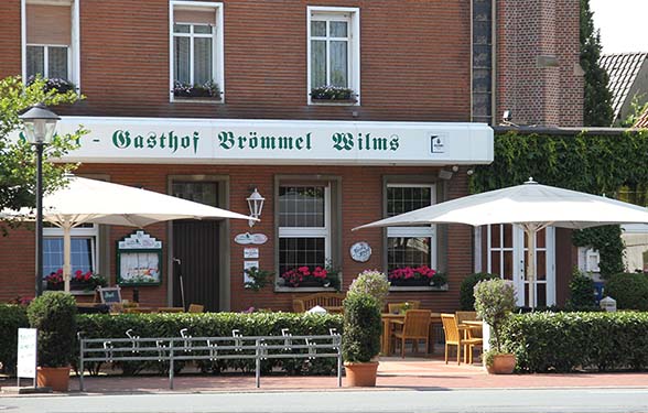 Haus Brömmel Wilms, Gasthof, Hotel, Restaurant, Biergarten
